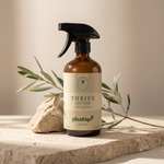 Load image into Gallery viewer, Thrive Leaf Guard Elixir โ natural houseplant protection and immunity spray in amber glass bottle, 16 oz