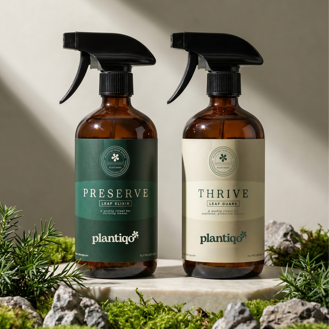 Leaf Care System — Natural Houseplant Leaf Cleaner & Protection Spray Bundle