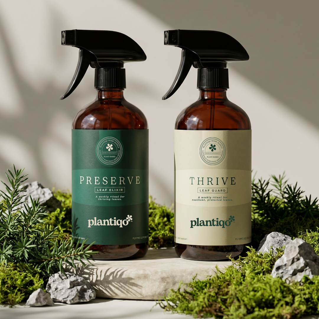 Leaf Care System — Natural Houseplant Leaf Cleaner & Protection Spray Bundle